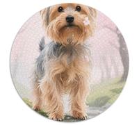 Yorkshire Terrier 1000 Pieces Jigsaw Puzzles For Adults Family Challenge Toys Stress Relieving Entertainment Cultivate The Spirit of Teamwork for Men, Women, Elders, Seniors 1000pcs (67.5x67.5cm)