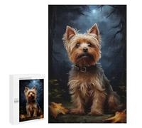 Yorkshire Terrier at Night Jigsaw Puzzle for Adults, 1000 PCS - Birthday Gift - to Assemble, Frame And Display