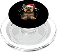 Yorkshire Terrier Christmas Yorkie Dog Lover Men Women Kids PopSockets PopGrip for MagSafe