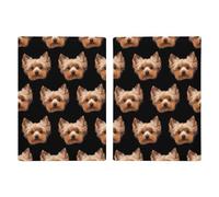Yorkshire Terrier Cute Yorkie Dog Travel Passport Wallet Credit Card Holder Cover Case Protector