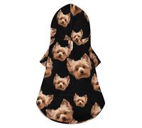 Yorkshire Terrier Dog Hoodie Luxury Dog Clothes Winter Dog Jacket Pet Clothes Hoodie French Bulldog Teddy Pug Puppy Clothes 2XL