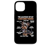 Yorkshire Terrier Dog Owner T Yorkshire Terrier Anatomy G Case for iPhone 13