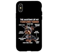 Yorkshire Terrier Dog Owner T Yorkshire Terrier Anatomy G Case for iPhone X/XS