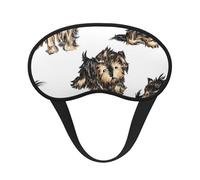 Yorkshire Terrier, Full Eye Covers Light Blocking Eye Masks Blackout Sleep Eye Muffs