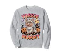 Yorkshire Terrier Halloween Costume Dog Owner Yorkie Mummy Sweatshirt