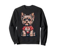Yorkshire Terrier I Love Mom Cute Puppy Dog Lover Sweatshirt
