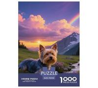 Yorkshire Terrier Jigsaw 1000 Puzzles Adults Puzzle Family Games Pet Unique Gifts Decompression 70x50cm/1000pcs
