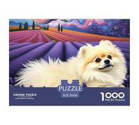 Yorkshire Terrier Jigsaw Puzzles for Adults Impossible And Difficult Challenge 1000 Piece Pet Dog Challenging Puzzle Games Educational Games There Are Letters on The Back 70x50cm/1000pcs