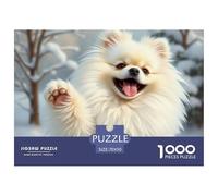 Yorkshire Terrier Jigsaw Puzzles Kid Age 12 Years Up Impossible And Difficult Challenge 1000 Pieces Pet Dog Challenging Puzzle Games Puzzle Games There Are Letters on The Back 70x50cm/1000pcs