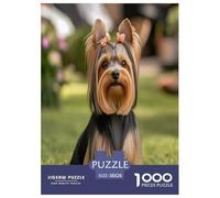Yorkshire Terrier Jigsaw Puzzles Puzzle for Adults Kids. 1000 Piece Great Gifts Challenge Toy Educational Game Home Decoration for Educational Games Gifts 38x26cm/1000pcs