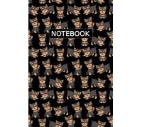 Yorkshire Terrier Notebook: Yorkshire Terrier Dog Lover Notebook For Men, Women, Girls, and Kids - 6 x 9 Inches - 100 Pages