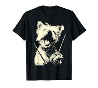 Yorkshire Terrier Playing Drums Musician Dog Drummer Punk T-Shirt