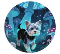 Yorkshire Terrier Puppy 1000 Piece Jigsaw Puzzle For Adults Challenging Game Stress Relief Puzzle Cultivate The Spirit of Teamwork for Family Decorations 1000pcs (67.5x67.5cm)