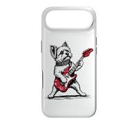 Yorkshire Terrier Rock Style Funny Dog Playing Guitar Rocker Case for iPhone Air
