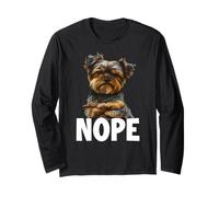 Yorkshire Terrier T, Fun Walking Outfit Yorki Long Sleeve T-Shirt