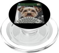 Yorkshire Terrier There Is Motion At Your Front Door Yorkie PopSockets PopGrip for MagSafe