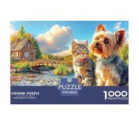 Yorkshire TerrierFormidable 1000-Piece Jigsaw Puzzles for Adults An Odyssey of Impossible, Hard, And Difficult Challenging Puzzle Educational Games - The Ultimate Gift for Dedicated Adult And Teen Pu