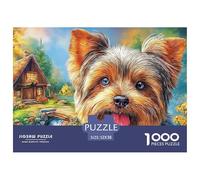 Yorkshire TerrierMaster-Level Jigsaw Puzzles for Adults Embark on A 1000-Piece Advanced And Challenging Puzzle Games Journey - Positioned As The Ultimate Gift Jigsaw Puzzles for Adults And Kids Age 1