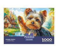 Yorkshire TerrierUltimate Challenge Jigsaw Puzzles for Adults Conquer The 1000-Piece (Advanced) Impossible, Hard, And Difficult Challenging Puzzle Educational Games - This Is The Pinnacle Gift Jigsaw