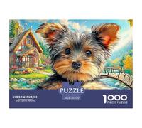 Yorkshire TerrierUltimate Challenge Jigsaw Puzzles for Adults Conquer The 1000-Piece (Advanced) Impossible, Hard, And Difficult Challenging Puzzle Educational Games - This Is The Pinnacle Gift Jigsaw