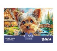 Yorkshire TerrierUltimate Challenge Jigsaw Puzzles for Adults Conquer The 1000-Piece (Advanced) Impossible, Hard, And Difficult Challenging Puzzle Educational Games - This Is The Pinnacle Gift Jigsaw