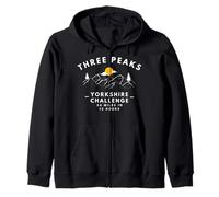 Yorkshire Three Peaks Challenge Hiking Zip Hoodie