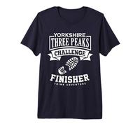 Yorkshire Three Peaks Tshirt Premium T-Shirt