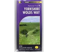 Yorkshire Wolds Way: Trail map (Trail Map XT40)