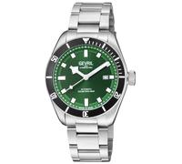 Yorkville 48606 Swiss Automatic SW200 Green Dial Stainless Steel Watch Gevril Silver One Size