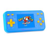YOROSY Handheld Game Console for Kids: 200+ Retro Arcade Games, Portable LCD Screen, Rechargeable Battery, Blue
