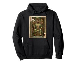 Yoruba King Diplomacy and Marriage, Sacred African Royalty Pullover Hoodie