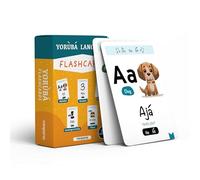 Yoruba Language Colorful Flashcards, Beginners, Kids and Adults,Learn to Speak, Alphabet, Numbers, Greetings, Family, Body Parts, Places,Early Learning, African,Nigerian (88 Cards) (New Edition)