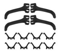 YOSADIER 10 Pairs Smart Glasses Sound Booster Tubes with Soft Silicone Ear Tips and Focused Listening, Channels Audio Directly to Ears, for Office Hours and Commutes