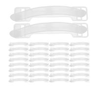 YOSADIER 100 Sets Plastic Box Handles with Comfortable Grip and Robust Support for Packing and Holiday Events, Heavy Duty Carton Box Carry Straps for Storage Cases