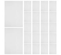 YOSADIER 100pcs Handmade Origami Copy Paper White Decorative Liner Packing Paper for Flower Wrappings and Bouquet Lined Tissue DIY Floral Wraps