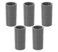 YOSADIER 10pcs Double Female Thread Hose Connectors Adapter for Irrigation Systems Garden Pipe Fittings Suitable for Patio Lawn and Garden Watering Equipment