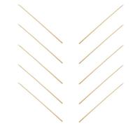 YOSADIER 10Pcs Wooden Control Sticks for Puppet Manipulation, 300Mm Solid Wood Thin Rods for Shadow Puppets and DIY Craft Projects in Arts and Crafts