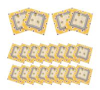 YOSADIER 120pcs Bee Printed Paper Napkins Disposable Tissue Paper with Strong Absorbency Cute Cartoon Style Decorative Holiday Dinner Napkins for Summer Picnic and Spring Tea Party