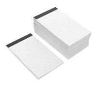 YOSADIER 14 Books White Paper Refill Notepad Inserts for A7 Mini Notebooks 3x5 Inch Practical Notepad Paper for Writing and Easy to Store, for Work, Planning and Reminders