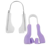 YOSADIER 2 Pcs Nose Clip Shaper Nose Shaper Lifter Clip Reducing Snoring Easy to Use Silicone Stylish Look for Women Nighttime Sleep