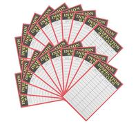 YOSADIER 20 Sheet Handling Labels for Warehouse Equipment Maintenance, Paper Material with Reliable Data Support for Inventory Tracking and Inspection Record
