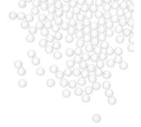 YOSADIER 2000pcs Mini Solid Glass Ball Sphere 3mm Diameter Glass Beads Not Easy to Deform or Break Easy to Use for Laboratory and Chemical Experiments