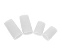 YOSADIER 2Pairs Silicone Finger Caps Cut Resistant Finger Protectors Soft Thumb Covers for Use Durable Reusable and Comfortable Finger Sleeves for All Ages