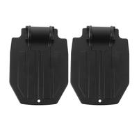 YOSADIER 2pcs Aluminum Wheelchair Leg Rest Elevating Footplate for Seniors, Lightweight Sturdy Design for Everyday Use at Home or Outdoors
