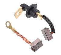YOSADIER 2pcs Electric Motor Carbon Brush Replacement Kit for Motorcycles Construction User-friendly Installation Starting Efficiency and Performance