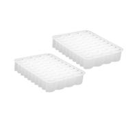 YOSADIER 2pcs Molds for Dollhouse Projects Soft Silicone Fake Brick Molds for Creative Sand Table and Garden Landscape Decor Educational Fun for Boys and Girls and Adults