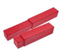 YOSADIER 2pcs Poster Tube Telescopic Poster Tube Red Paper Material Protects Contents from Bending Or Creasing Versatile Design and Calligraphy Works Transport and Storage