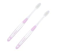 YOSADIER 2Pcs Soft Bristle Toothbrushes for Pregnant Women Gentle Oral Cleaning for Sensitive Gums Comfortable Grip for Pregnancy and Postpartum Use
