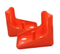 YOSADIER 2pcs Thickened Livestock Salt Block Holder Mineral Lick Rack for Cattle Sheep Goats Deer Secure Stable Feeding Tray for Farm Animal Salt Blocks