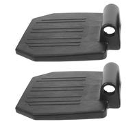 YOSADIER 2pcs Universal Heavy Duty Wheelchair Footrest Pads, Elevating Leg Rests Replacement Footplates for Elderly and Patient Mobility Supplies